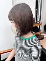 ネオリーブ クーロ(Neolive curro)&nbsp;小顔タッセルボブ×美髪[ぱつっとボブ/縮毛矯正/横浜韓国]