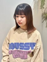 ゼストララ(ZEST Lara)&nbsp;外ハネしやすい！切りっぱなしボブ【吉祥寺】misaki