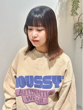 ゼストララ(ZEST Lara) 外ハネしやすい!切りっぱなしボブ【吉祥寺】misaki