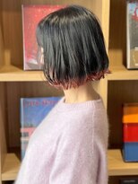 リブロ(liblo)&nbsp;外はねボブ × 裾カラー(ピンク)(2)【liblo】