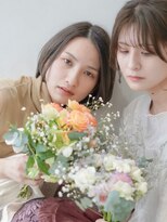 マロウイヴ(mallow eve)&nbsp;ショートボブ/前髪なし/グレージュカラー/アースカラー