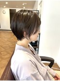 ショートカラー髪質改善