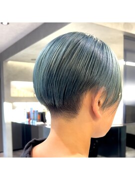 シェリール(CHERiR) スモーキーグリーン☆ブリーチ2～3回