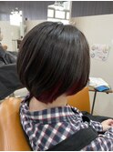 赤インナーカラー