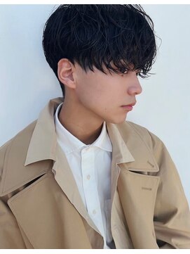 ガーデン タチカワ(garden tachikawa) マッシュ/センターパート/波巻き/毛流れ