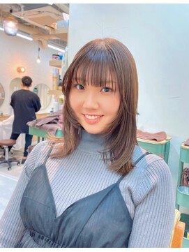 ロウバイレボ 柏(lou by revo) ミディアム/韓国風/レイヤーカット/顔回りカット/柏駅