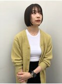 大人のパッっとボブ