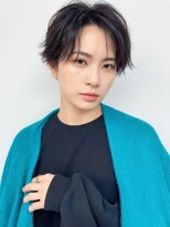 アース 綱島店(HAIR&MAKE EARTH)&nbsp;ツイストスパイラルパーマ束感ショートマッシュ縦落ちツイスパ
