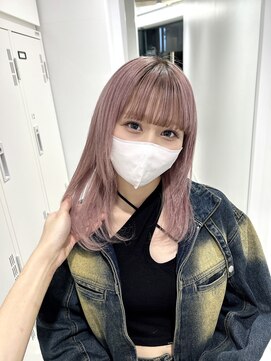 ブラウン(Brown) ピンクベージュ