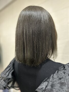 グランディールヘアデザイン(grandir hairdesign) オリーブベージュ！-Yurika-