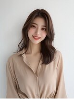 e.m.a プレミアムビューティーサロン 栄駅店(e.m.a PREMIUM BEAUTY SALON)&nbsp;レイヤーカット/イメチェン/外ハネボブ/美髪/ワイドバング/髪型