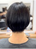 30代40代ショートヘア髪質改善丸みボブミニボブレイヤー