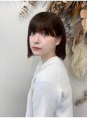 切りっぱなしボブぱっつんボブくびれボブぱつっとボブ外はねボブ