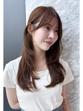 ローネス(LONESS) ブラウンベージュ/ミルクティーブラウン/レイヤーカット