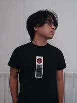 ヨー(Yoh-)&nbsp;【フェザーパーマ/星亘祐】ブルーブラック/MENSSTYLE