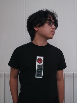 ヨー(Yoh-) 【フェザーパーマ/星亘祐】ブルーブラック/MENSSTYLE