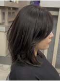 大人つや髪◎ミディレイヤー