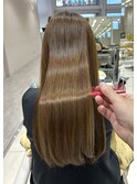 【髪質改善】で艶髪に。【酸性ストレート】【縮毛矯正】【美髪】