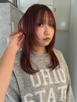 ムーン バイ ケンジ(moon by KENJE)&nbsp;kanaha/暖色カラー/レッドブラウン