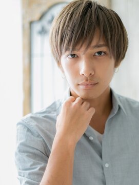 モッズヘア メン 新所沢店(mod's hair men) ハイトーン爽やか斜めバングメンズショートd新所沢