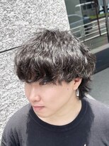 メルシー トータル ブランディング サロン(merci TOTAL BRANDING SALON)&nbsp;メンズシャドウパーマ　無造作パーマ