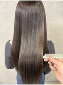酸熱トリートメントでまとまる艶感ミディアム/門前仲町