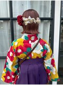 【東大阪布施】卒業式ヘアセット着付け