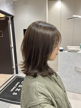 ルクス(Luxs) 【大人うる艶髪】オリーブベージュ