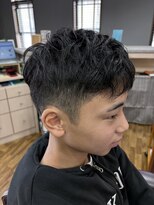 カザマ ショートフェード