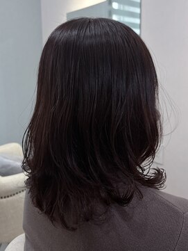 ミューシグ(mysig) ふんわりミディアム×ピンクブラウン