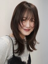 アンアミ オモテサンドウ ザ ツー(Un ami omotesando THE2)&nbsp;レイヤー/ハッシュカット/フェイスレイヤー
