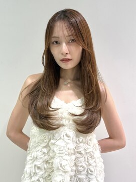 オーロ 塚口店(ORO) シースルーバング×バタフライロングレイヤー