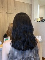 アピッシュ シーナ 海老名店(apish ciena)&nbsp;ゆるふわパーマとオリーブカラー