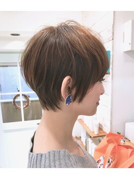 レンク(LENC) Coast.×ショートボブ×シンプル×小顔