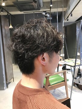 インス(ensue) 爽やか好感度◎無造作マッシュショートスタイル◇中島