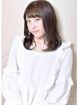 ニコ カシェート 狭山市東口店(nico-cachette)&nbsp;オリーブブラウン×ふわミディ