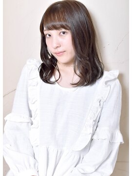 ニコ カシェート 狭山市東口店(nico-cachette) オリーブブラウン×ふわミディ