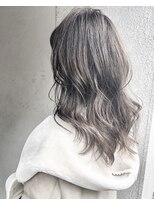 ヘアーアンドアトリエ マール(Hair&Atelier Marl)&nbsp;【Marl】グレージュカラーの外国人風セミディ♪
