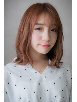 カバーヘアアンドスパ ブリス 浦和(COVER HAIR&SPA bliss) 外国人風フォギーベージュ☆外ハネセミディZ浦和10代20代30代