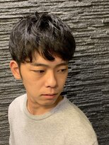 プレミアムバーバー 赤坂店(PREMIUM BARBER produce by HIRO GINZA) ゆるふわパーマ〈理容室/赤坂/六本木/スパイラルパーマ〉