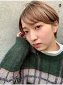 【Des.Art赤坂】耳掛けショート×小顔ショート×ハイライト