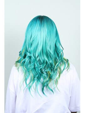 クリップ ジョイント ゴッド(CLIP JOINT GOD) ターコイズ × ライムグリーン