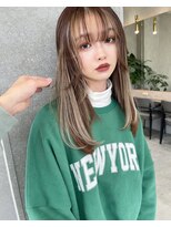 ロンド 表参道店(Lond)&nbsp;【Lond表参道倉崎涼】インナーカラーが可愛い！テラコッタ＊