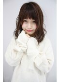 tuuli☆30代40代ペールベージュ切りっぱなしミディアム　22