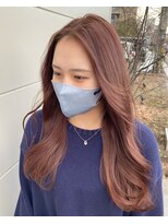 ファースト 長町店(first) さりげなく可愛いピンクベージュカラー