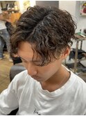 スペインカール/スパイキーショート/フェザーパーマ/フェード×