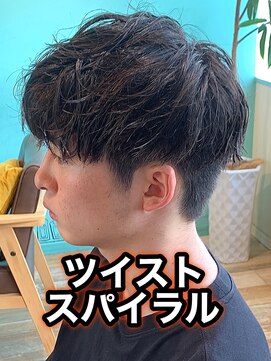 リスタバイネオリーブ 浅草(Re:sta by neolive) ソフトツイスパツイストスパイラル縦落ちツイスパメンズパーマ