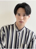 ニュアンスパーマ ビジネススタイル アップバング