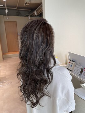 セット(Sept) ふわふわグレージュハイライト◎