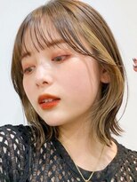 アイトーキョーエス 渋谷(AI TOKYO S)&nbsp;斜めバング/シルキーベージュ/ブラントカット[渋谷駅]